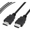 LANBERG CA-HDMI-11CC-0030-BK - Cavo HDMI M/M 3840 * 2160 30HZ con canale Ethernet 3M nero CA-HDMI-11CC-0030-BK