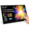 INNOCN Monitor portatile da 15,6 pollici con touch screen 4K OLED Pu15-Pre, USB tipo C, Hdmi, monitor esterno con batteria per laptop, PC, Mac, tablet, Ps4, Xbox, Switch