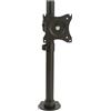 Link LKBR05 Braccio Supporto Da Tavolo Scrivania Con Morsa Per Monitor 13-27" - Rotazione 360° - Portata 10 kg - Attacco VESA 75×75/100×100 - Regolabile e Stabile