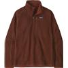 Patagonia M's Better Sweater 1/4 Zip Fleece pile tecnico uomo