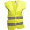 HP Autozubehör 10476 - Gilet di Sicurezza per Bambini, EN1150 S, Colore: Giallo Fluo