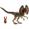 Mattel Jurassic World Hammond Collection Dilophosaurus, dinosauro