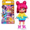 Pinypon TOP Sushi Foodie Girl, TOP Girl a tema sushi, figura con braccia e gambe articolate, doppia espressione, vestiti e scarpe intercambiabili, busta con accessori,+4 anni, famosa (PNN01200)