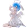 Banpresto Figura di Action Rem Sweet Angel Ver. Re:Zero - Starting Life In Another World - Relax Time 13 cm - PZ69746P Multicolore - Figura da collezione - Ideale per gli appassionati di Anime