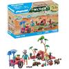 PLAYMOBIL Wiltopia 71625 Tana dei wombat, Avventura nell'Outback Australiano, realizzato con oltre l'80% di materiali riciclati e bio-based, giocattolo per bambini dai 4 anni in su