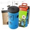 SWISSINNO Trappola per Mosche da Esterno con Esca - Cattura Mosche Riutilizzabile da Appendere per Giardino, Patio e Aree Rifiuti