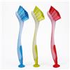 Ceeyoll 3 Pezzi Spazzola Piatti Cucina con Ventosa, 23×3,5cm | Spazzola Verticale per Lavare i Piatti, Cucina Scrub Spazzole Con Forte, pour Piatti, Pentole, Piastrelle Per Pareti