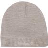 Timberland Knit Logo Beanie, Basco Uomo, Light Grey,