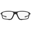 Oakley Ray-Ban Crosslink Zero Montature, Nero (Negro), 55 Uomo