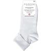 CALZIFICIO PEZZINI CALZINO DONNA SANITARIO IN FILO DI SCOZIA PEZZINI - MISURA UNICA TG 35/40- CONFEZIONE DA 6 PAIA - Cucitura rimagliata a mano, Polsino e Tallone e punta rinforzati. Colori Bianco e Nero
