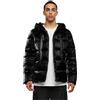 Urban Classics Shark skin puffer jacket Uomo Giacca invernale nero XXL 100% poliestere