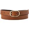Levi's Women'S Charlie Braid Belt, cintura Donna, Brown, 85