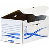 Bankers Box 4460403 Basic Scatola Archivio, 20 cm, A4, Confezione da 10