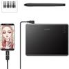 HUION Inspiroy H430P, modello n. H430P, tavoletta grafica, area di lavoro di 4,8 x 3 pollici, penna senza batteria, supporta Mac, Windows, Android e OSU, ideale per l'ufficio a casa e in viaggio
