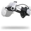 BOBOVR M3 Pro Cinturino VR Regolabile con Batteria da 5200 mAh per Meta Quest 3S / Quest 3 - Batteria Magnetica, USB-C e cuscinetti a nido d'ape inclu