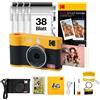 KODAK Mini Shot 2 ERA, fotocamera istantanea 5x7,6 cm, set di accessori, colore giallo