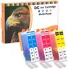 Losmann Cartucce compatibili D&C 364 XL per stampanti HP 364 XL, adatte per i modelli HP Deskjet 3520, 3070A, Officejet 4620, 4622, Photosmart 5510, 5520, 5524, 6510, 6520, b110a, b109a (2 ciano, 2 magenta, 2 gialle, confezione da 6)