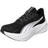 PUMA Maxima PRO - Scarpe da Corsa Unisex, Colore: Nero e Bianco, Misura 38, Nero (Puma Black), Bianco (Puma White), 38.5 EU