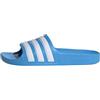 adidas Unisex - Bambini e ragazzi Adilette Aqua Slides Kids Slipper, Blue Burst / Cloud White / Blue Burst, 28 EU