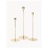 Boltze Set di 3 portacandele Malte - Oro