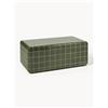Westwing Collection Tavolino da salotto da interno-esterno effetto piastrelle Doug -