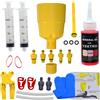 CYCOBYCO Kit spurgo per Freni a Disco Idraulici TEKTRO-TRP I Set spurgo con Olio Minerale Idraulico per Freni a Disco Spurgo Perfetto del Freno della Bicicletta