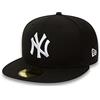 New Era York Yankees 59fifty Basecap MLB Basic Black/White - 7-56cm
