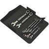Wera 05020093001 6001 Joker Switch 8 Imperial Set 1, Kit con chiavi combinate piegate a cricchetto, pollici, 8 pezzi