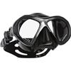 Scubapro - Maschera Spectra Mini, Colore: Nero, Argentato