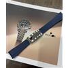 Rolex BRACCIALE COMPLETO IN GOMMA NERO PER MODELLI ROLEX DA 20mm