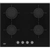 Beko HILG 64220 S piano cottura Incasso Gas Nero