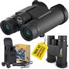 National Geographic 10x42 Binocolo impermeabile | Ingrandimento 10x, campo visivo di 101 m, adatto a chi porta occhiali, trattamento multistrato completo, prismi BaK4