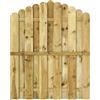vidaXL Poort 100x125 cm geïmpregneerd grenenhout