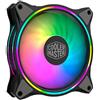 Cooler Master MasterFan MF120 Halo Duo-Ring ARGB ventola, 24 LED indipendenti,