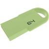 Emtec ECMMD64GD252 - Mini chiavetta USB 2.0, serie Runners D250, 64 GB, colore: Verde