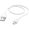 Hama - Cavo USB A/Micro USB, 1,5 metri, bianco