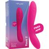 WE-VIBE Vibratore Punto G We-Vibe Rave 2 — Silicone, Rosa