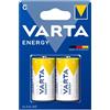 VARTA Batterie Alcaline C LR14 Varta Energy — 2 Unità