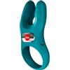 FUN FACTORY Anello Fallico Vibrante Fun Factory Nos Pro — Verde Bottiglia