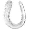 KING COCK Dildo Doppio Realistico King Cock Double Trouble — TPE 33 cm
