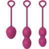 ARMONY WEARABLES Sfere Vaginali Kegel Armony Anabiosis — 3 Livelli, Bordeaux