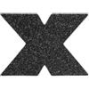 BIJOUX FLASH COLLECTION Decorazioni Adesive per Seno Bijoux Indiscrets Flash — Croce Nera