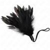 KINK IMPACT & TOUCH Spolverino di Piume BDSM Kink — Manico in Corda, 15 cm