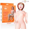 INTENSE BODIES & MASTURBATORS Bambola Gonfiabile 3 Orifizi Intense Dolls Scarlett — PVC Realistico