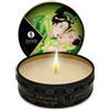 SHUNGA CANDLES Candela da Massaggio Shunga Mini Caress — Tè Verde, 30 ml