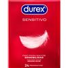 DUREX CONDOMS Preservativi Sottili Durex Sensitive Soft — 24 Unità