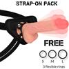 ROCK ARMY Imbracatura Strapless con Dildo Vibrante Rock Army Hawk — 22 cm