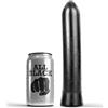 ALL BLACK Dildo Realistico All Black — Uso Anale e Vaginale, 22 cm