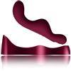 ROCKS-OFF Vibratore da Seduta Rocks-Off Ruby Glow — Stimolatore Vulvare