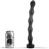 ALL BLACK Plug Anale a Sfere All Black — 32 cm